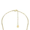 Collar Sutton Horseshoe de acero inoxidable dorado de varias vueltas