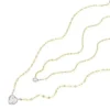 Collar Sutton Tokens Of Affection con cadena de acero inoxidable en dos tonos