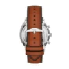 Conjunto de reloj y brazalete Neutra Chronograph Luggage Leather