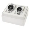 Conjunto de relojes multifunción Fenmore de acero inoxidable