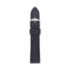 Correa de cuero LiteHide™ azul marino de 22 mm