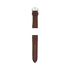 Correa de cuero LiteHide™ marrón claro de 24 mm