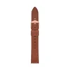 Correa de cuero LiteHide™ marrón medio de 16 mm Correa de cuero LiteHide™ marrón medio de 16 mm