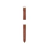 Correa de cuero LiteHide™ marrón medio de 16 mm Correa de cuero LiteHide™ marrón medio de 16 mm