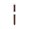 Correa de cuero LiteHide™ marrón oscuro de 18 mm Correa de cuero LiteHide™ marrón oscuro de 18 mm