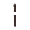 Correa de cuero LiteHide™ marrón oscuro de 24 mm Correa de cuero LiteHide™ marrón oscuro de 24 mm