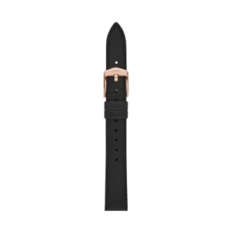 Correa de cuero LiteHide™ negro de 14 mm