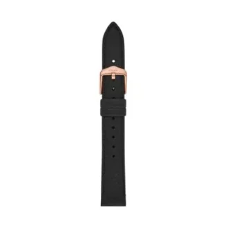 Correa de cuero LiteHide™ negro de 16 mm
