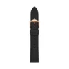 Correa de cuero LiteHide™ negro de 18 mm Correa de cuero LiteHide™ negro de 18 mm