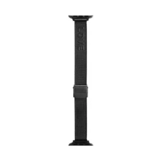 Correa de malla de acero inoxidable negra de 38/40/41/42 mm para Apple Watch®