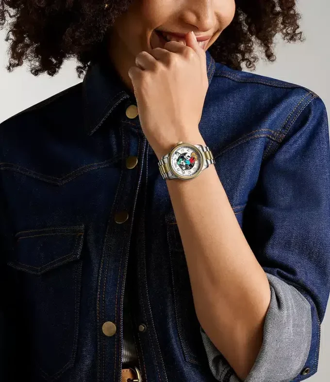 Disney Mickey Mouse x Fossil Reloj de golf de edición limitada
