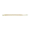 Ellis Core Chains Pulsera de cadena de acero inoxidable dorado