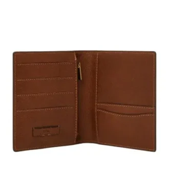 Funda de pasaporte de cuero Gift