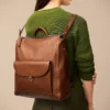 Mochila de cuero Parker