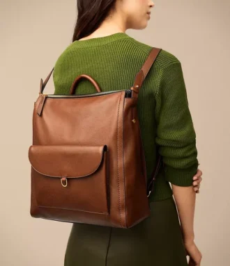 Mochila de cuero Parker