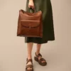 Mochila de cuero Parker