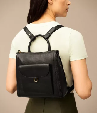 Mochila pequeña de cuero Parker