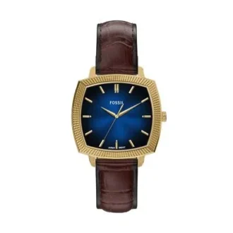 nick jonas x fossil machine luxe blue vignette reloj de tres agujas con correa de piel de cocodrilo marrn 1 330x330 - Nick Jonas x Fossil Machine Luxe Blue Vignette Reloj de tres agujas con correa de piel de cocodrilo marr&oacute;n