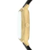 Nick Jonas x Fossil Machine Luxe Reloj de tres agujas con correa de piel de cocodrilo negra Nick Jonas x Fossil Machine Luxe Reloj de tres agujas con correa de piel de cocodrilo negra