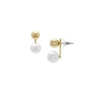 Pendientes con concha blanca Bright Baubles
