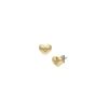 Pendientes de botón con forma de corazón Sadie All My Love en acero inoxidable dorado Pendientes de botón con forma de corazón Sadie All My Love en acero inoxidable dorado