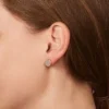 Pendientes de botón con mosaico de nácar Merrit Pendientes de botón con mosaico de nácar Merrit