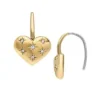 Pendientes de corazón colgantes Sadie All My Love en acero inoxidable dorado Pendientes de corazón colgantes Sadie All My Love en acero inoxidable dorado
