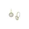 Pendientes largos clásicos de nácar en tono dorado y acero inoxidable de Merrit Pendientes largos clásicos de nácar en tono dorado y acero inoxidable de Merrit
