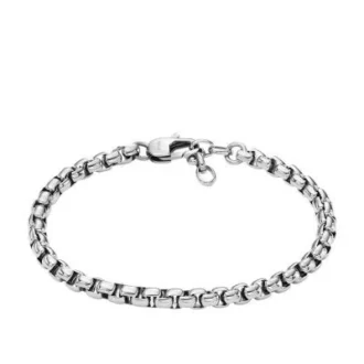 Pulsera de cadena Ellis Core de acero inoxidable