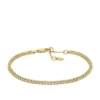 Pulsera de cadena tipo tenis Ellis Pavé Glitz de latón dorado