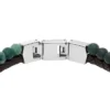Pulsera de cuero marrón con cuentas Townsman Pulsera de cuero marrón con cuentas Townsman