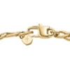 Pulsera de identificación Ellis de acero inoxidable dorado