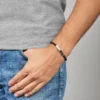 Pulsera Ellis Plaque Lava Stone Pulsera Ellis Plaque Lava Stone