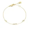 Pulsera Ellis Toi Et Moi de latón dorado