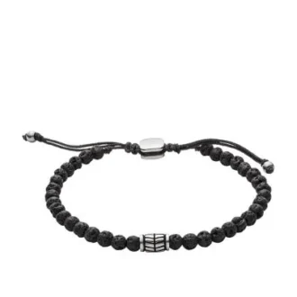 Pulsera Everett Black Semi-Precious