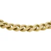 Pulsera Harlow con cadena de textura lineal en acero inoxidable dorado Pulsera Harlow con cadena de textura lineal en acero inoxidable dorado