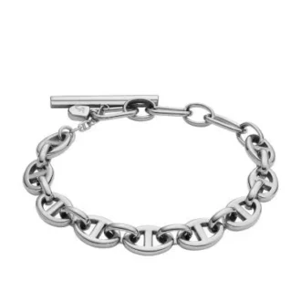Pulsera Heritage D-Link de acero inoxidable