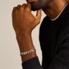 Pulsera Heritage D-Link de acero inoxidable