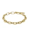Pulsera Heritage D-Link de acero inoxidable dorado Pulsera Heritage D-Link de acero inoxidable dorado