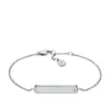 Pulsera identificativa Sadie de acero inoxidable