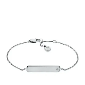 Pulsera identificativa Sadie de acero inoxidable