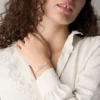 Pulsera identificativa Sadie de acero inoxidable
