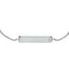 Pulsera identificativa Sadie de acero inoxidable