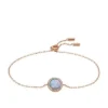 Pulsera Merrit Classic de acero inoxidable en tono oro rosa con nácar Pulsera Merrit Classic de acero inoxidable en tono oro rosa con nácar