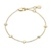 Pulsera Sutton Heartbeat de latón dorado Pulsera Sutton Heartbeat de latón dorado