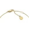 Pulsera Sutton Modern Meadows con cadena y corazón de malaquita reconstituida