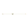 Pulsera Sutton Pavé Butterfly de acero inoxidable dorado