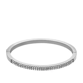 Pulsera tipo esclava Ellis Pavé Glitz de acero inoxidable Pulsera tipo esclava Ellis Pavé Glitz de acero inoxidable