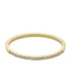 Pulsera tipo esclava Ellis Pavé Glitz de acero inoxidable dorado