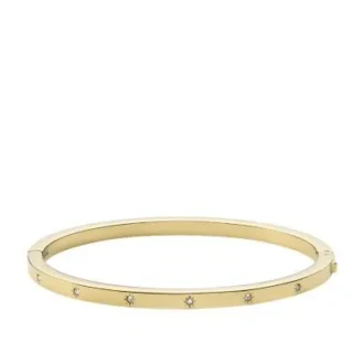 Pulsera tipo esclava Sadie Shine Bright en acero inoxidable dorado